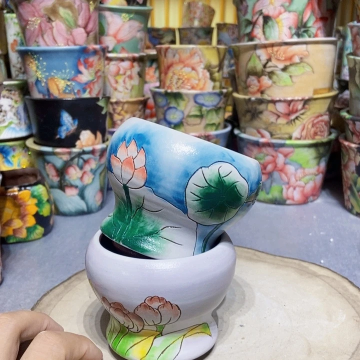 景德镇艺术手绘作品