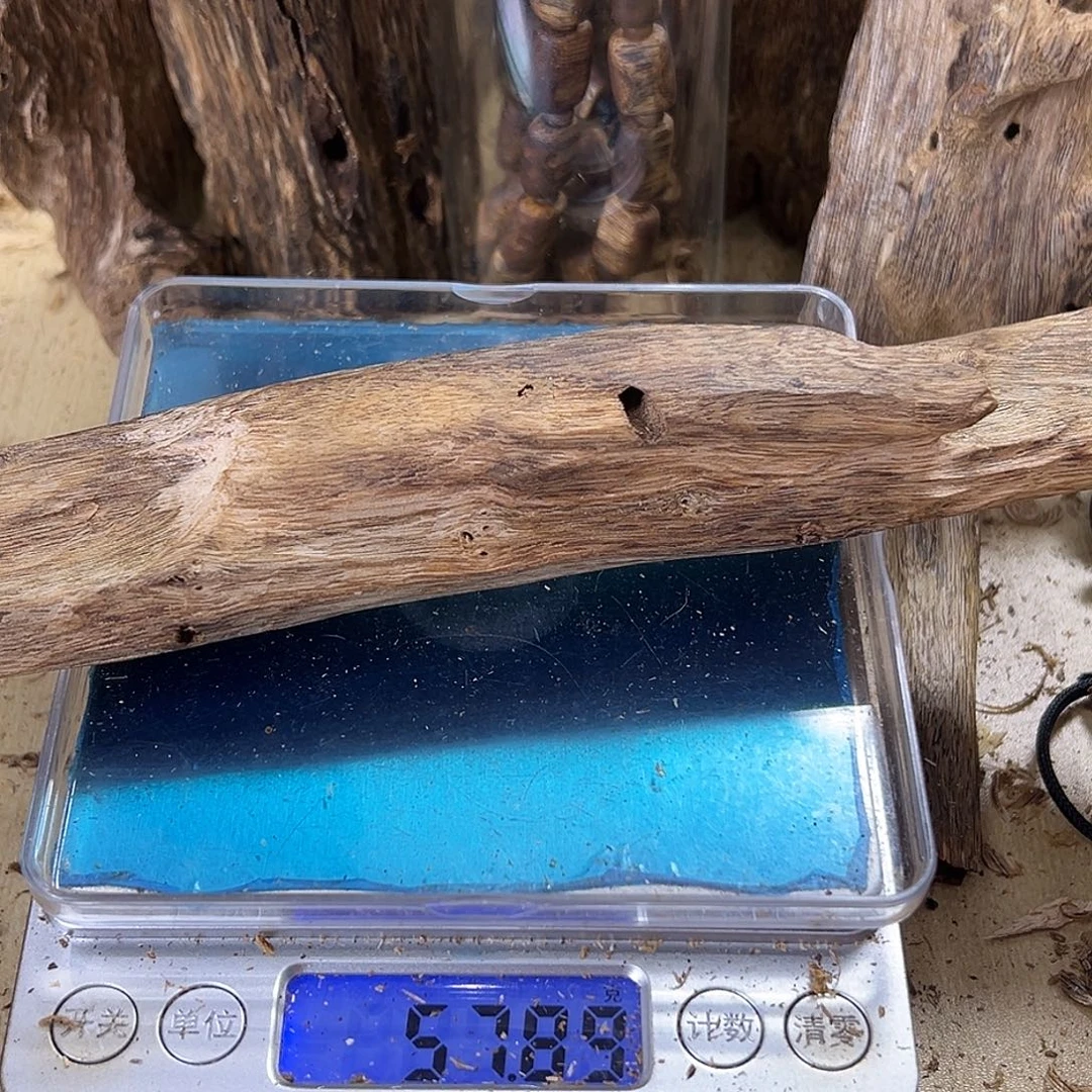 香料绿奇楠虫漏57克白棋