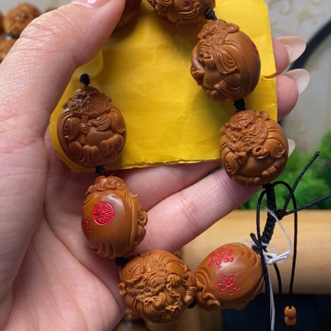 橄榄核手串/手链钟馗伏魔