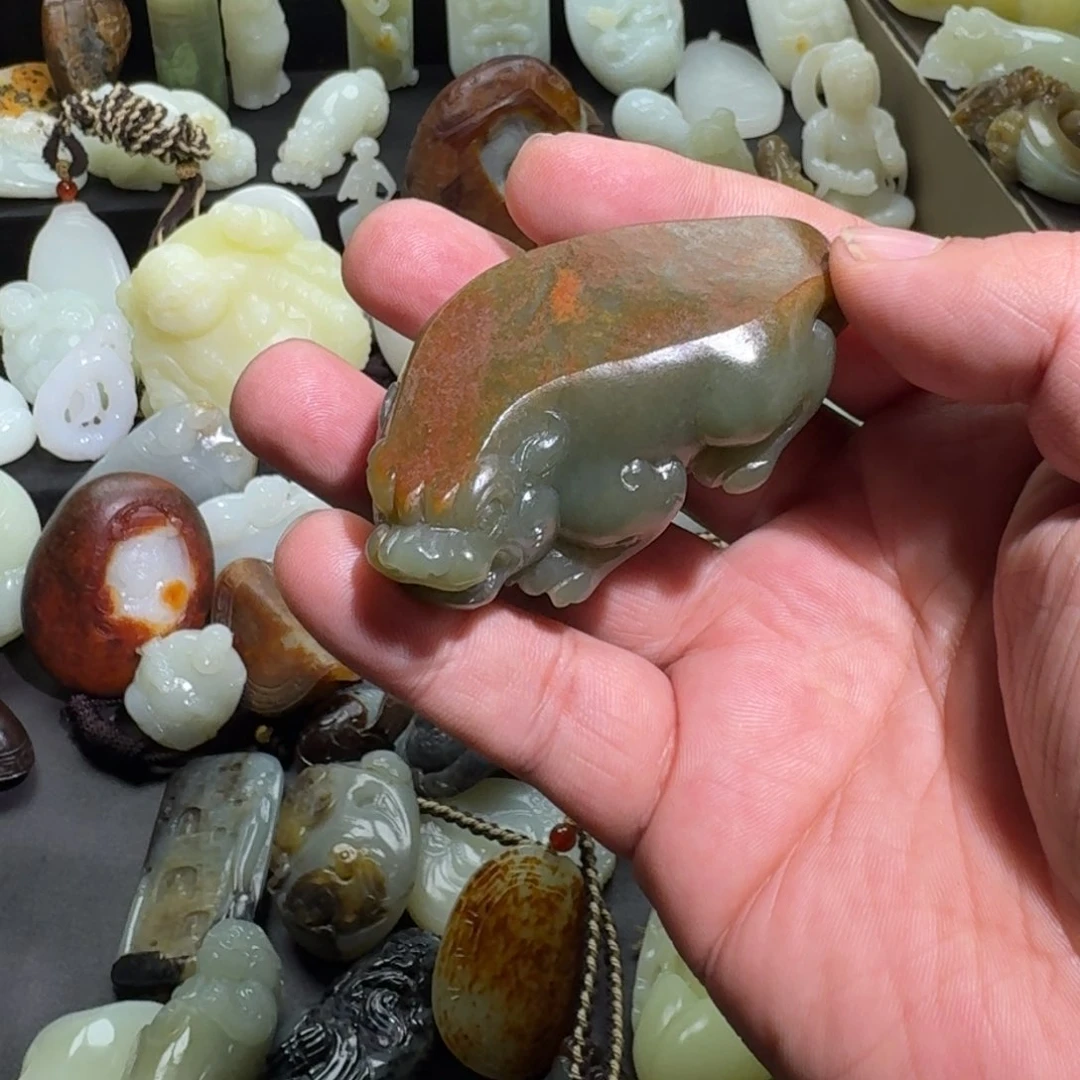 和田玉颈饰未镶嵌@***水