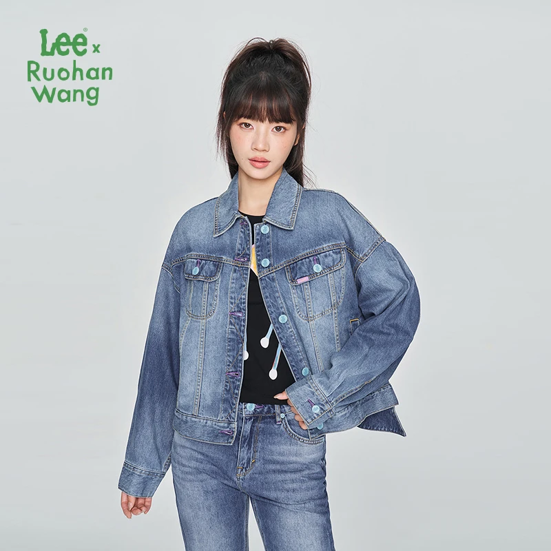 【Lee x Ruohan Wang联名系列】Lee商场款25春新舒适版女牛仔外套