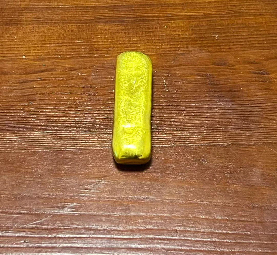 HJK复古无字中型长条（金灿灿）