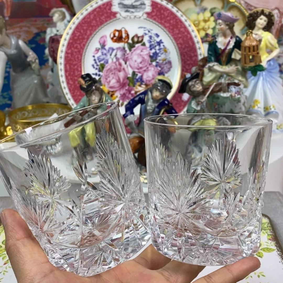 瓷片瓷器欧瓷咖啡杯水晶杯