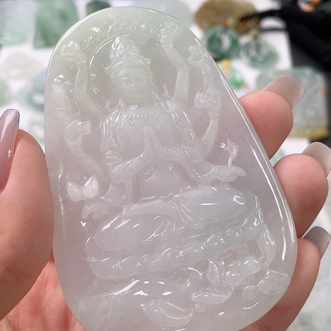 吊坠(不含链)未镶嵌翡翠1