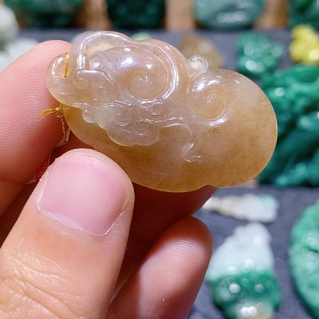 独山玉未镶嵌吊坠