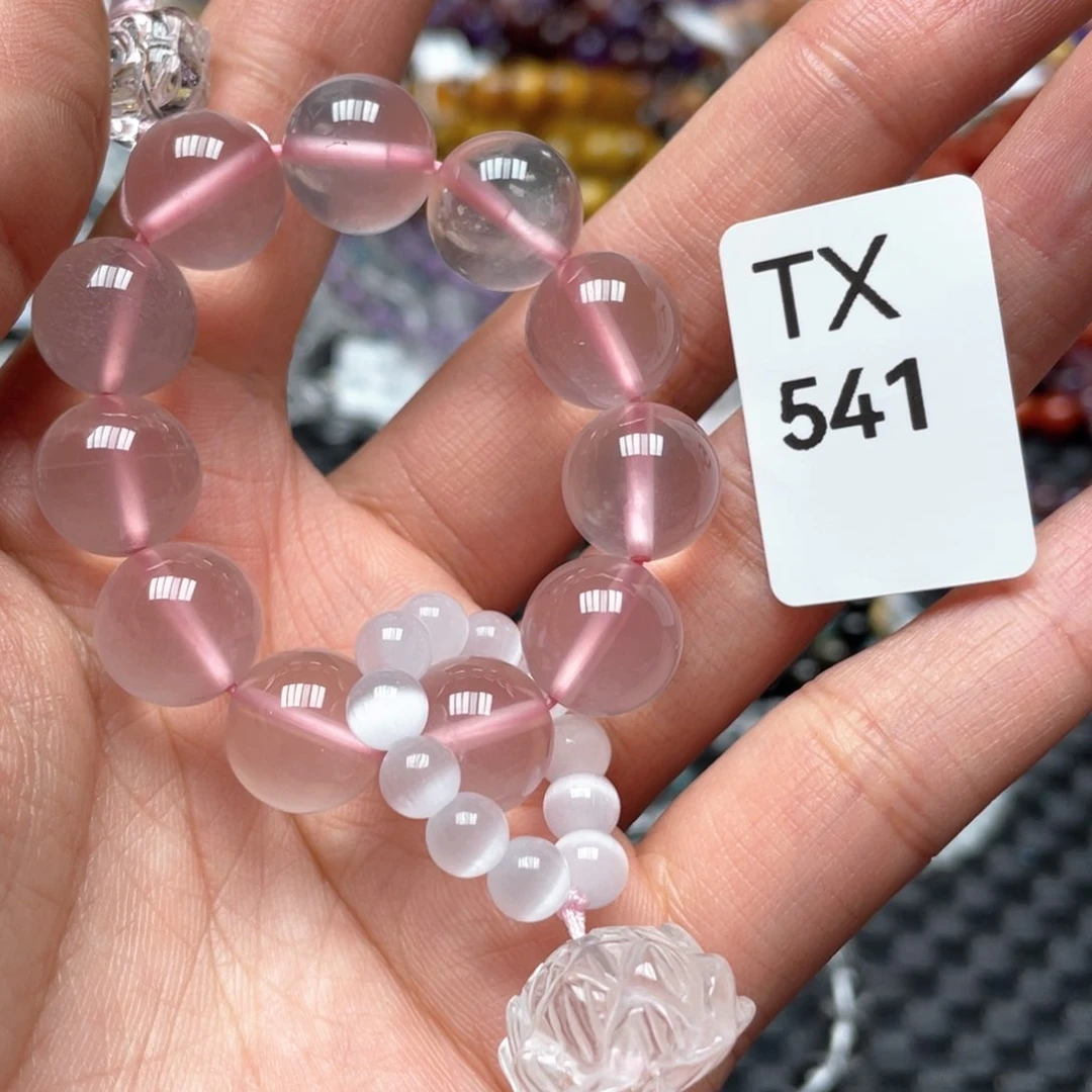 水晶手串未镶嵌多样性