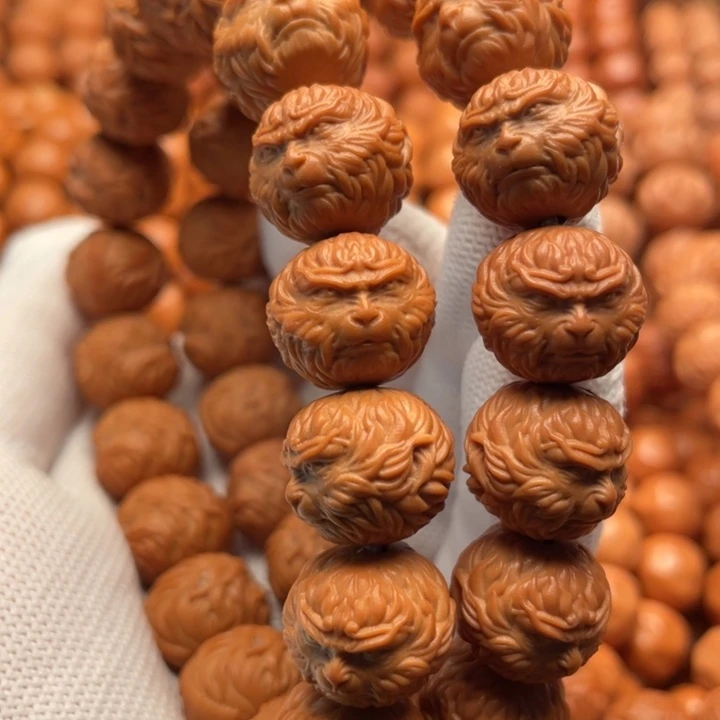 猴头核桃吊坠电***机斗战胜佛