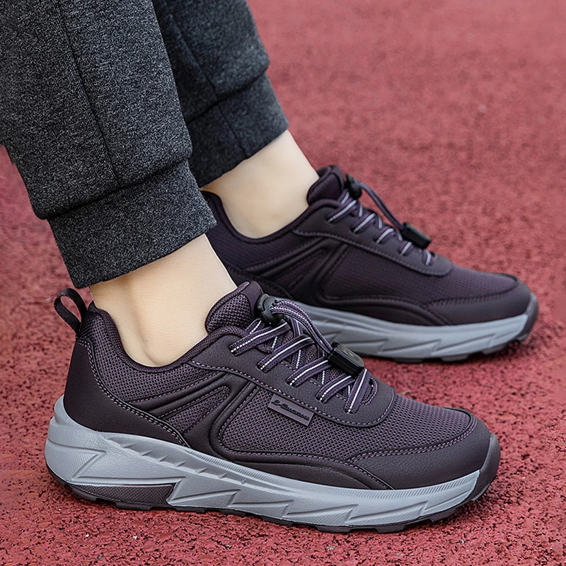 舒适鞋安全老人鞋官方正品春季妈妈鞋软底舒适2025新款防滑老人鞋