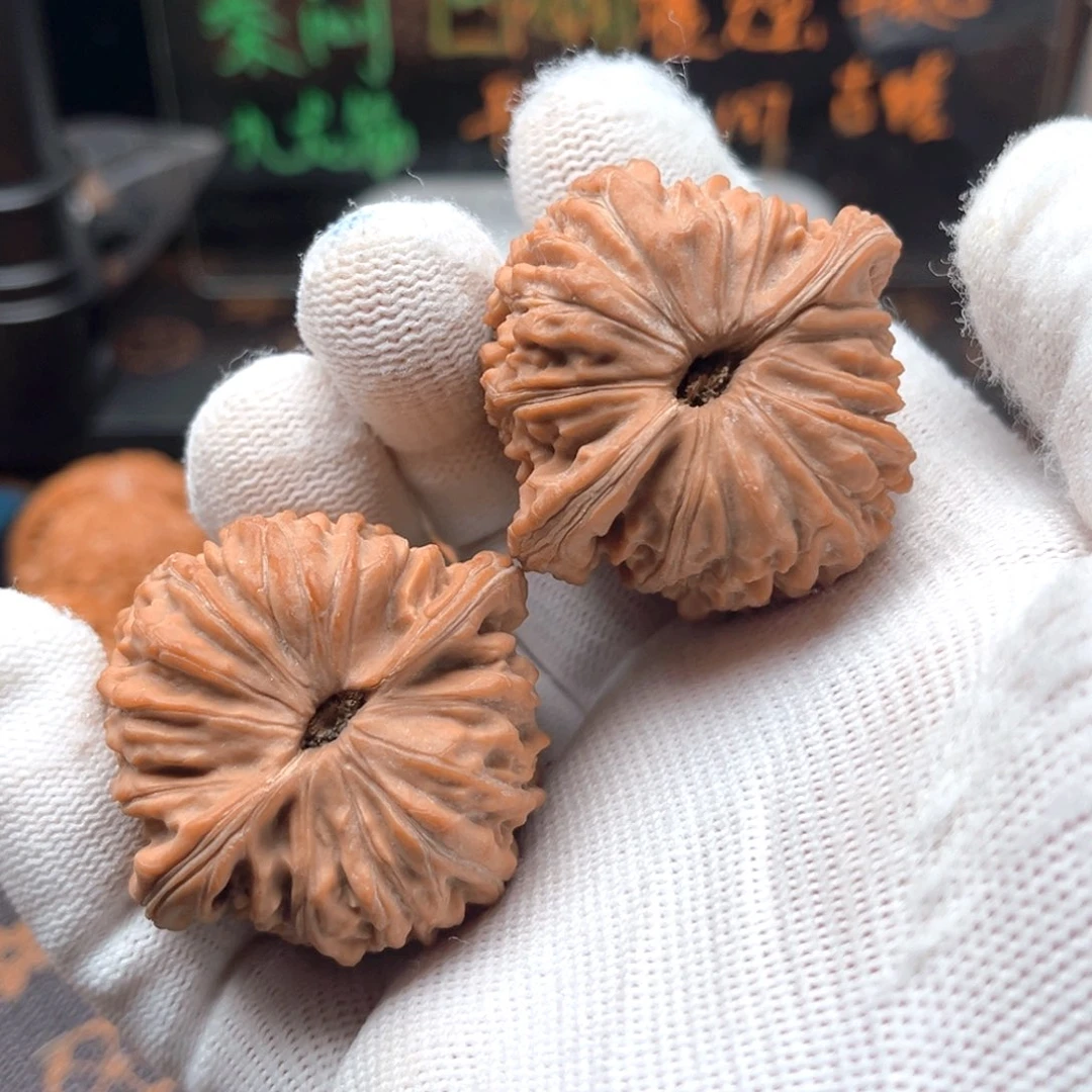 把件文玩核桃四喜楼