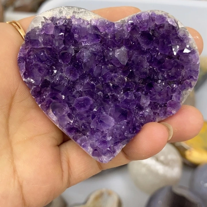 未镶嵌珠宝半成品紫晶