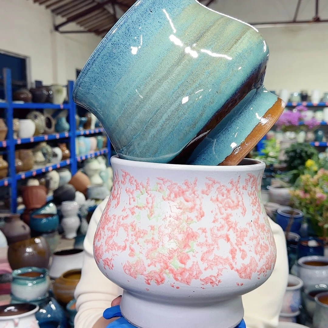 花盆紫砂高20口19