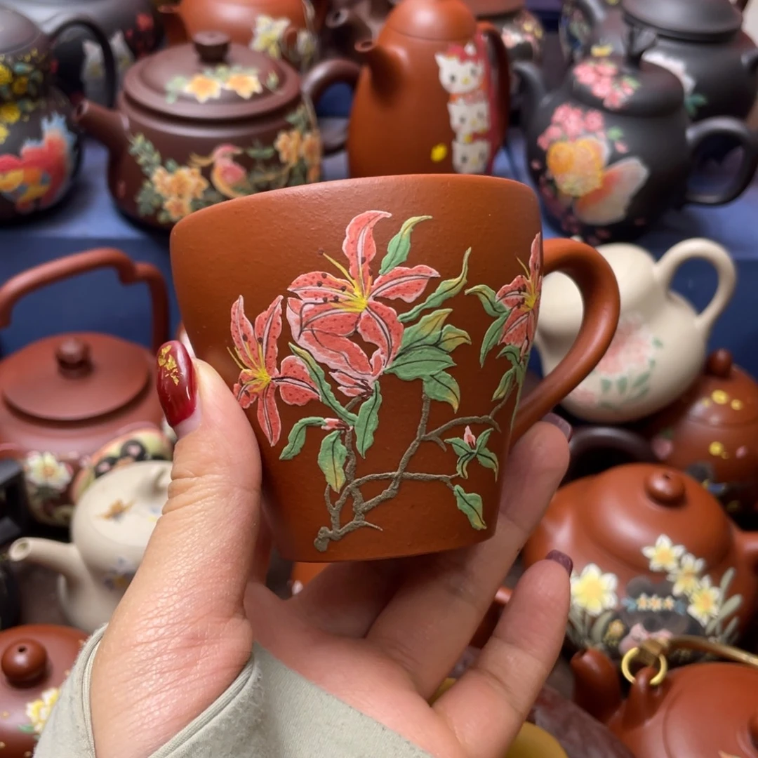 茶杯紫砂紫砂主人杯160c