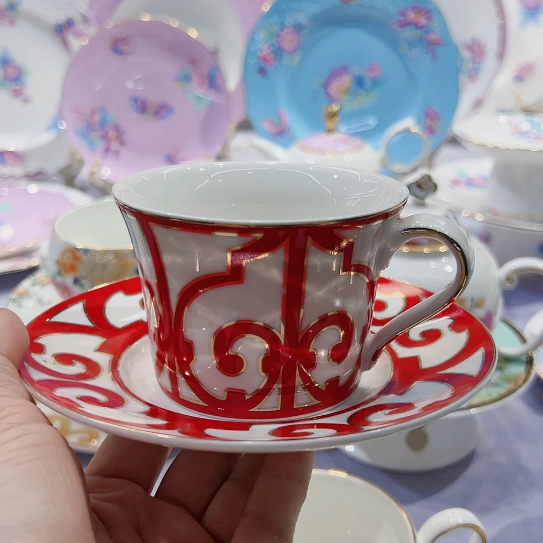 【闪购商品】骨瓷咖啡杯碟