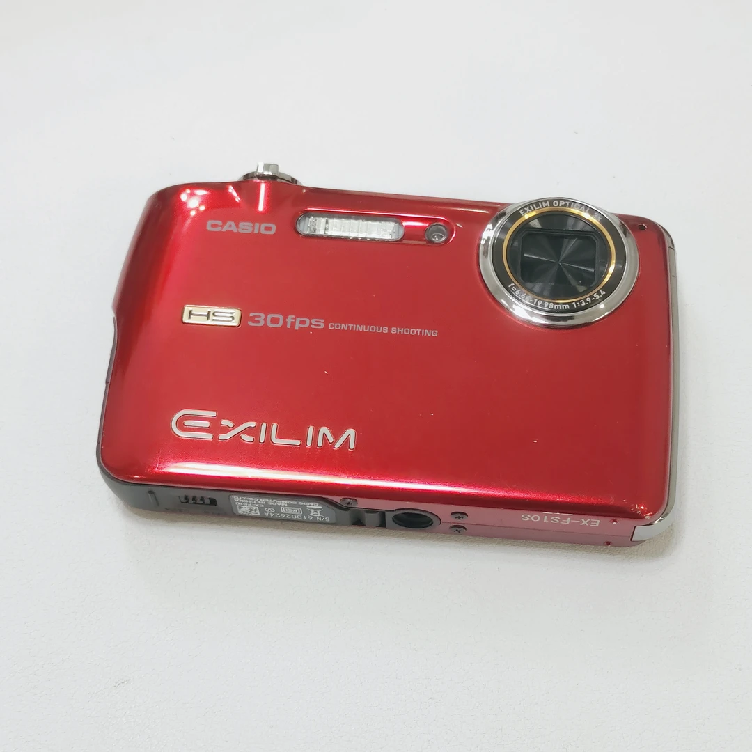 9新 Casio/卡西欧 fs10日文/1200万像素 5倍变焦出片暖白奶油肌