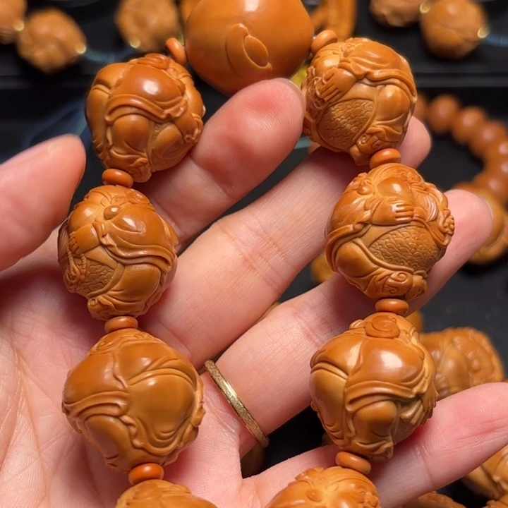 当***句橄榄核手串/手链手串