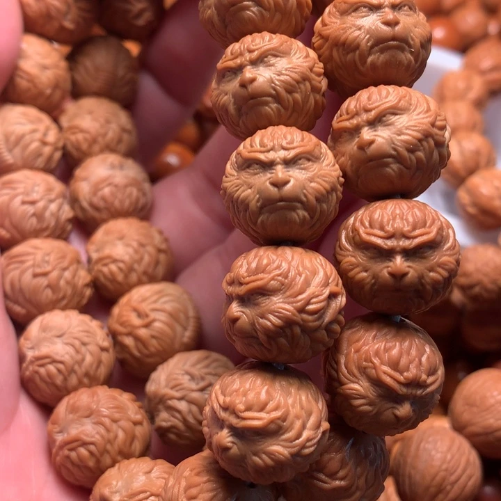 【闪购商品】猴头核桃手串顺**?悟空