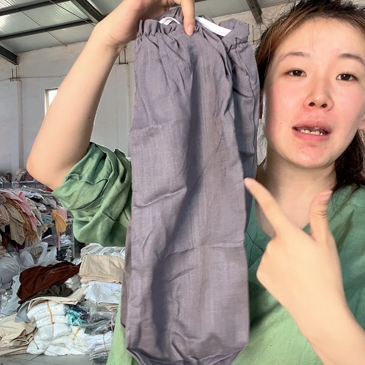 棉棉亚麻套袖一副