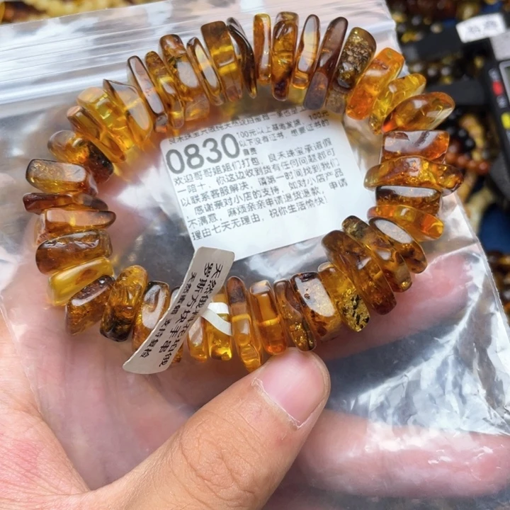 琥珀未镶嵌珠宝奇石