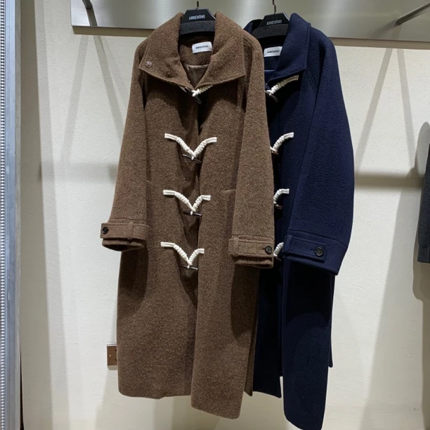 ANNENONO｜新款牛角扣大衣110