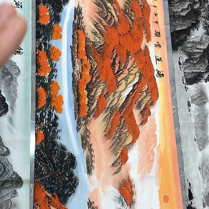 小周画廊的直播间