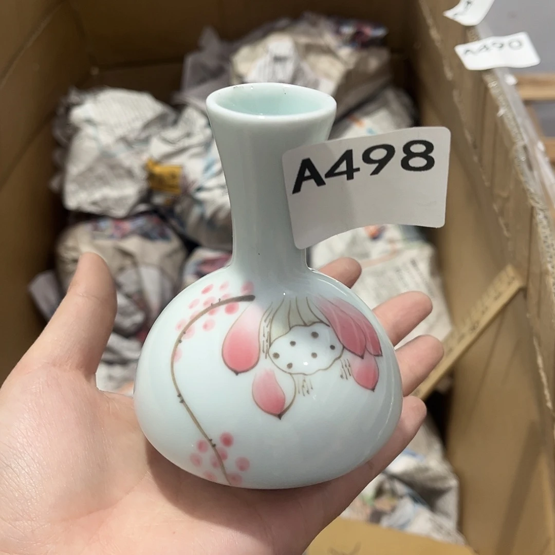 瓷片茶摆件工艺品摆件666