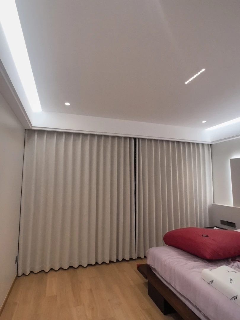 全屋窗帘定制福利专拍 阳台卧室客厅适用，