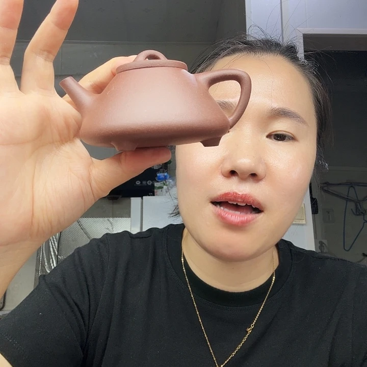 茶壶紫砂原矿半手工紫泥子呀150cc