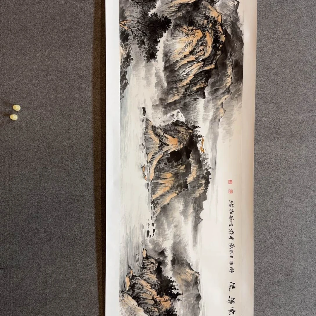 国画杜浩老师手绘作品