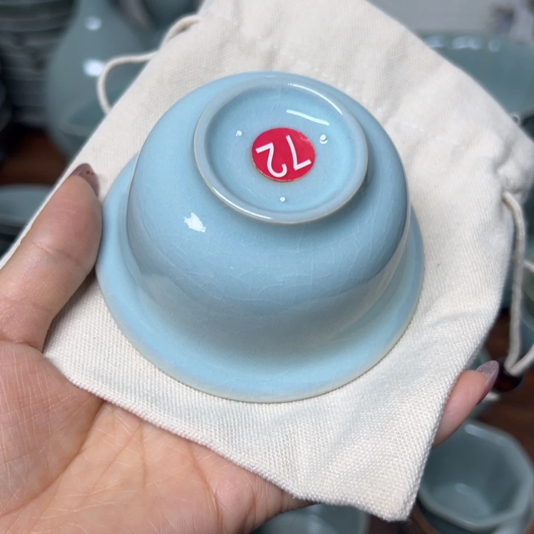 瓷片原产地原矿汝瓷瑕品