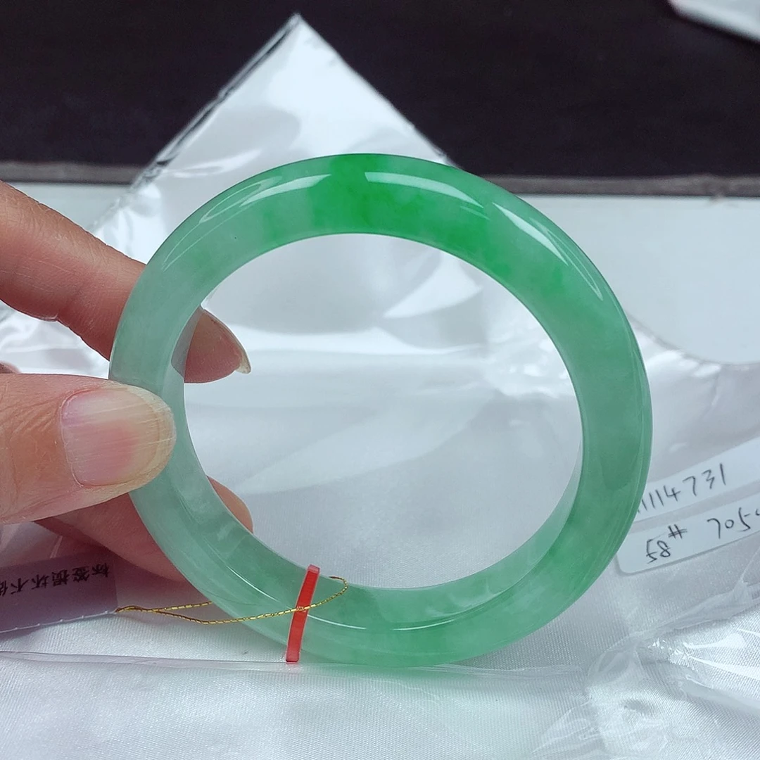 未镶嵌手镯翡翠58圈4731