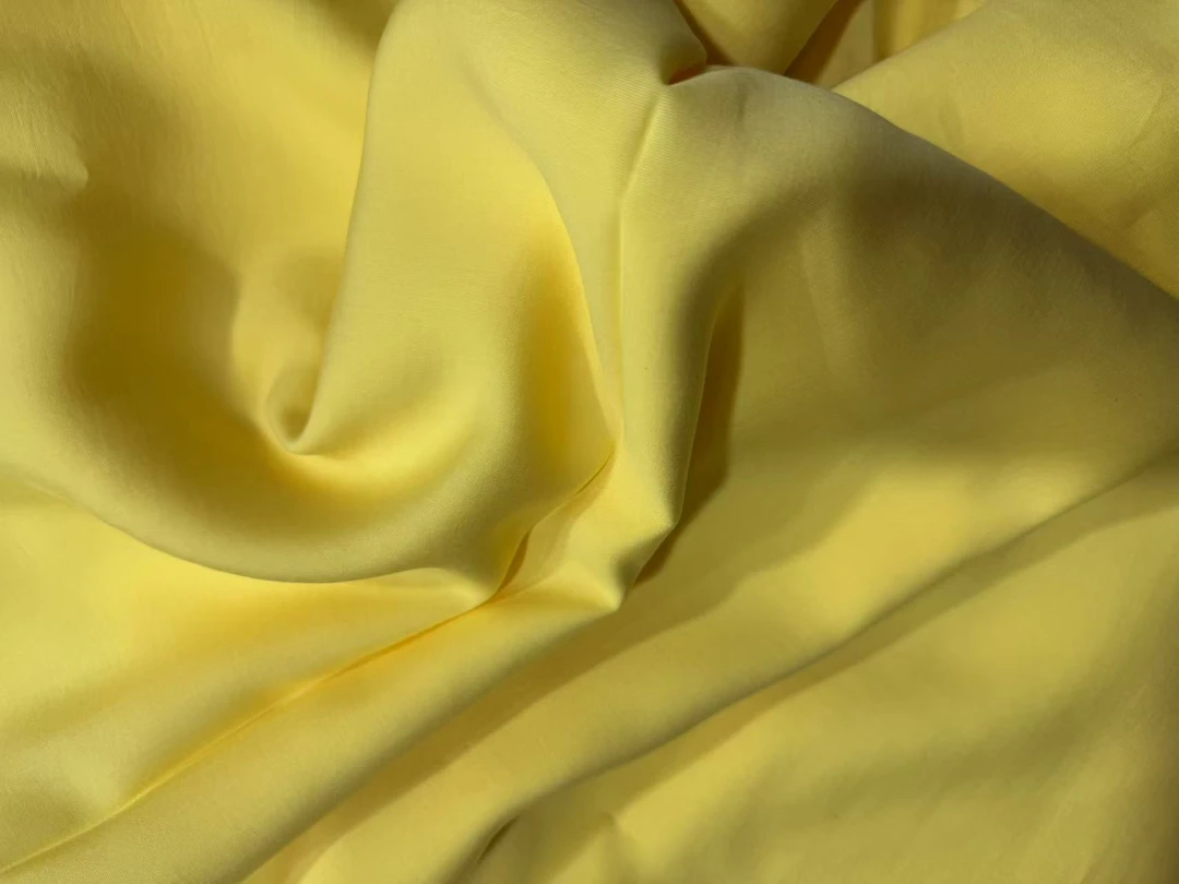 《鹅黄色薄款》天丝苎麻可做衬衫，裙子  ，裤子，汉服，新中式