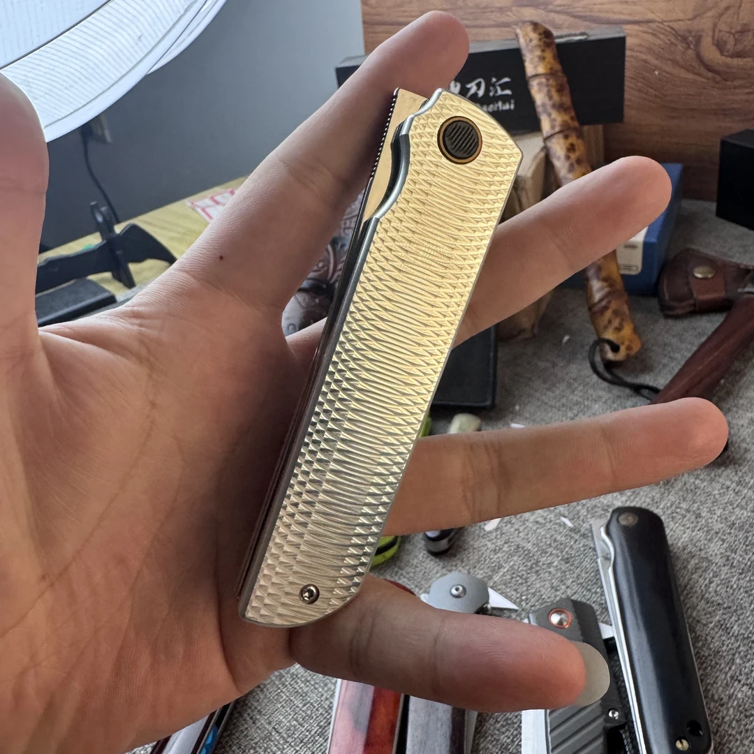 （收藏）锻造skd-11三枚合多功能户外工具