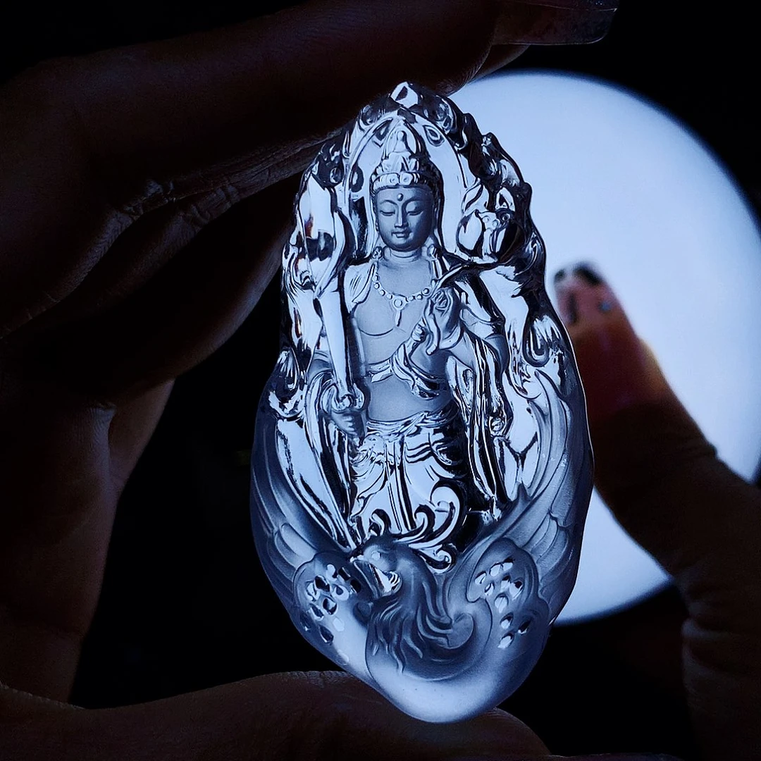 未镶嵌颈饰水晶天然