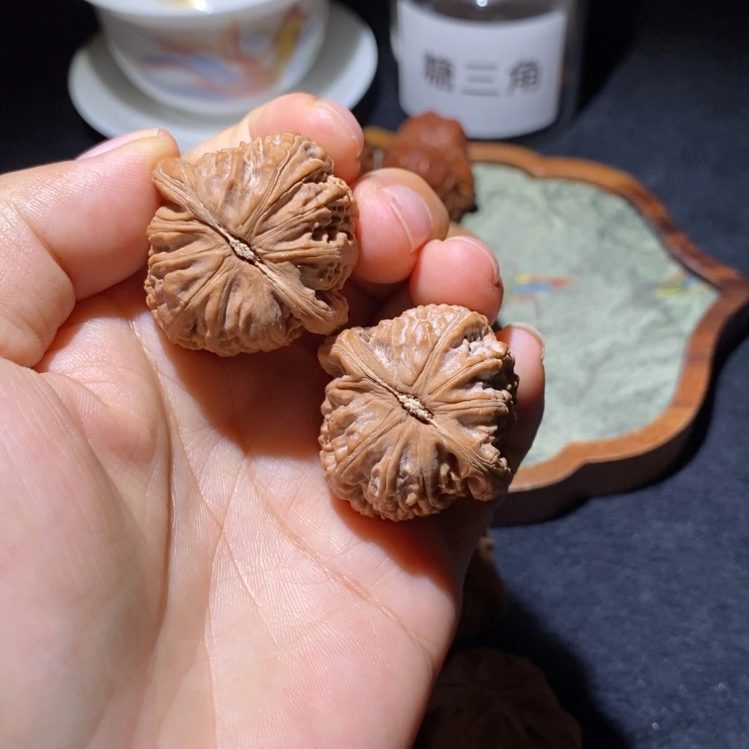 X***L吊坠文玩核桃33白狮子