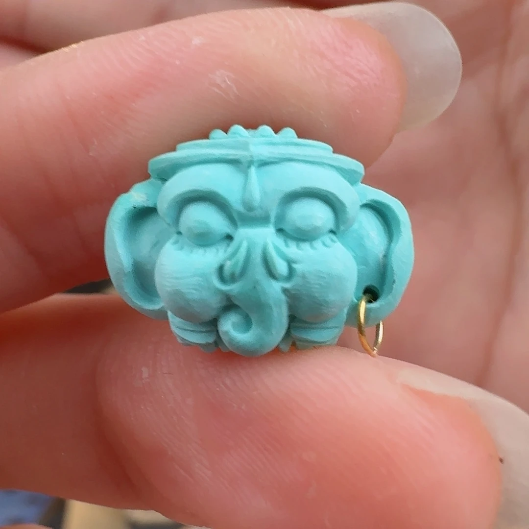 绿松石珠宝奇石未镶嵌