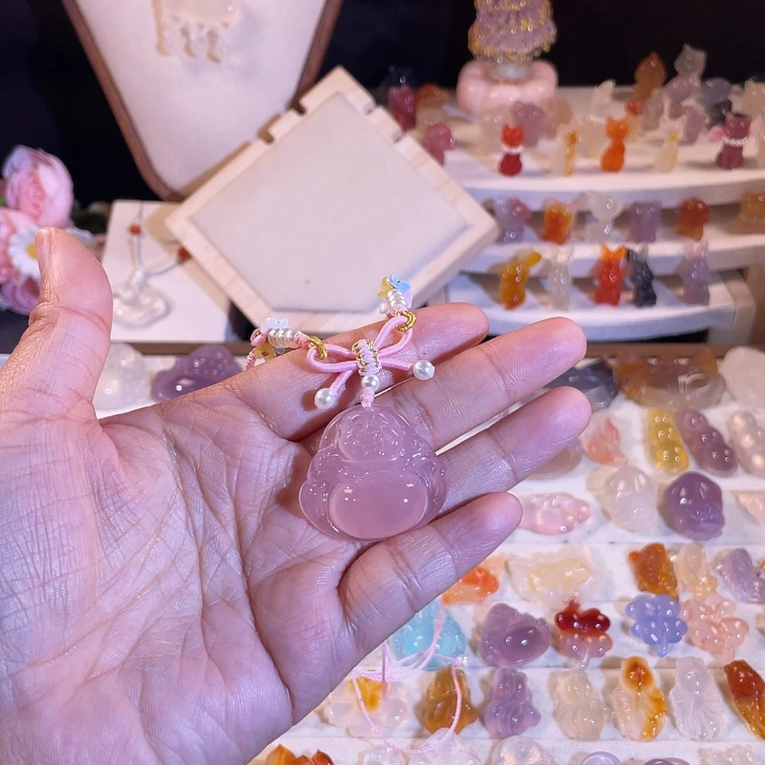 玛瑙/玉髓未镶嵌颈饰