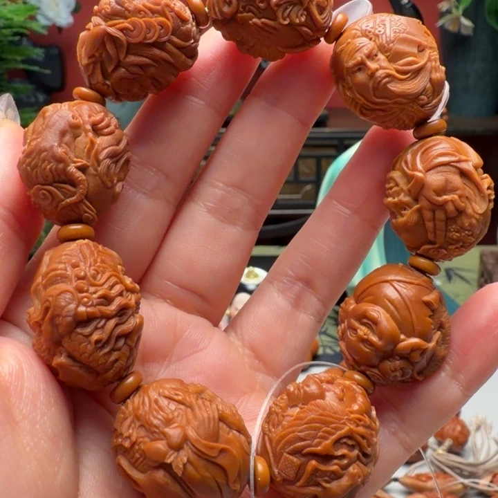 手串/手链橄榄核群仙瑞兽