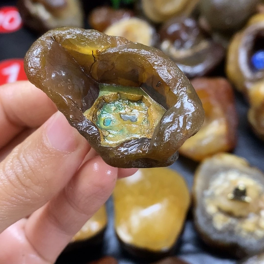 玛瑙/玉髓未镶嵌手把件