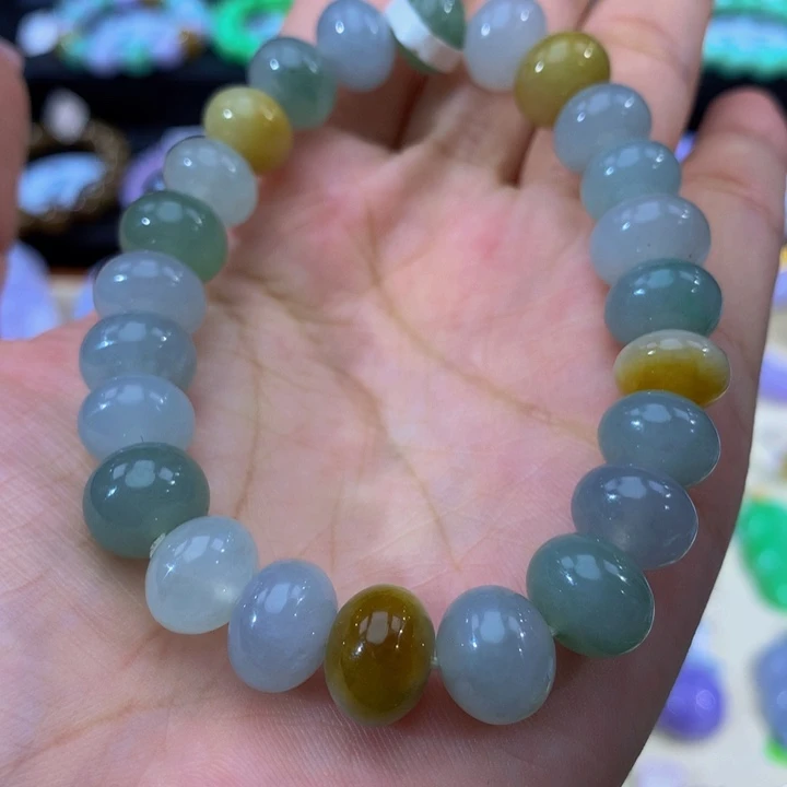 未镶嵌手链翡翠翡翠