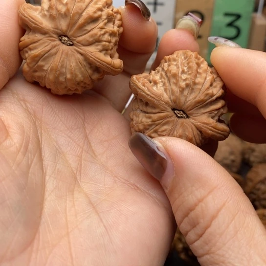 同***风文玩核桃把件血麒麟