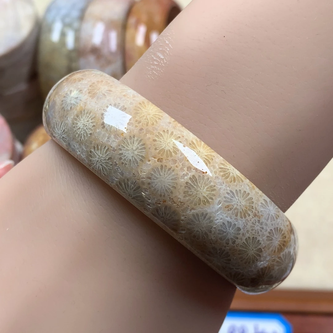 未镶嵌骨骼立体花55.2圈口漏200/个。12硅化珊瑚（珊瑚