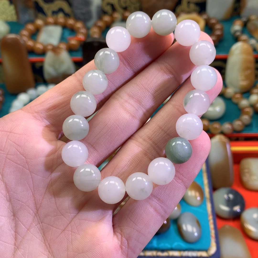 和田玉（糖玉）未镶嵌手链
