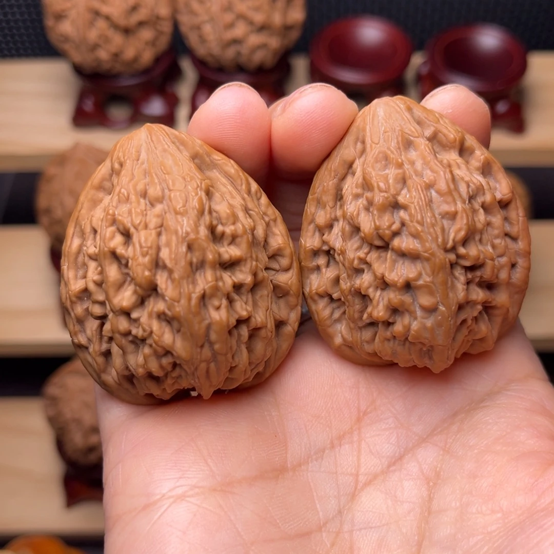 吊坠文玩核桃虎头王