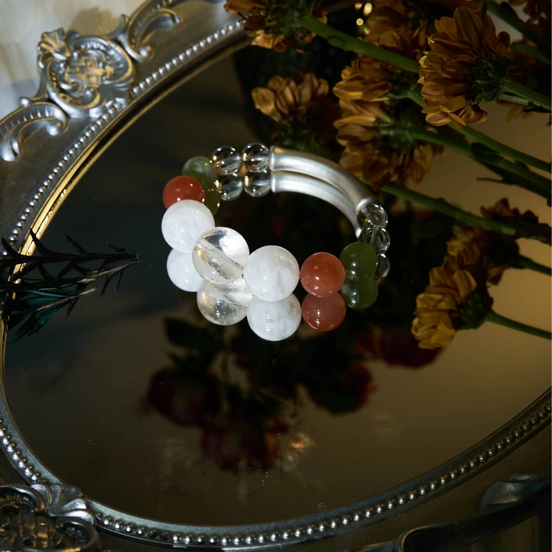 野番茄·木卫二原创设计手串多样性发其一