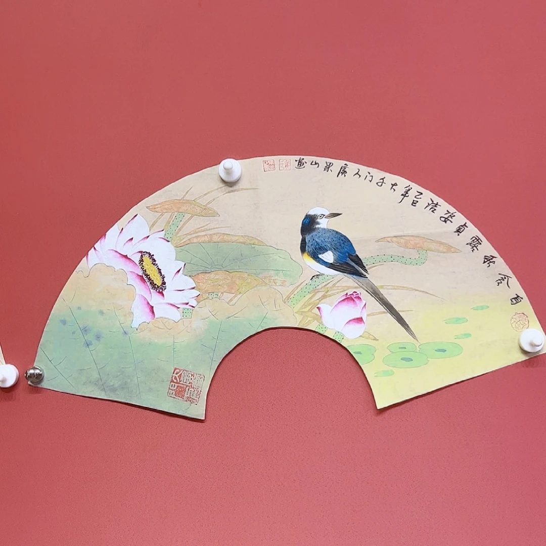 国画侯果山老师亲笔手绘作品朵