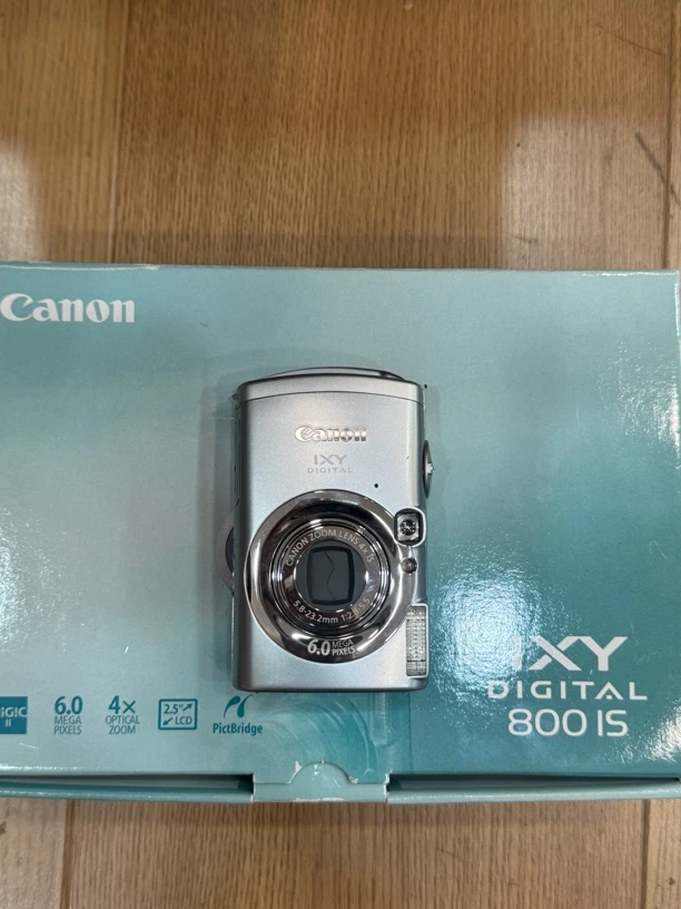 95新 Canon/佳能 佳能ixus800（日版带原盒）二手相机no退换