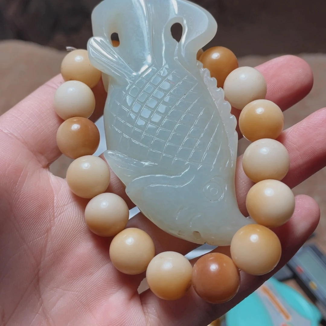 白玉菩提吊坠88888999999