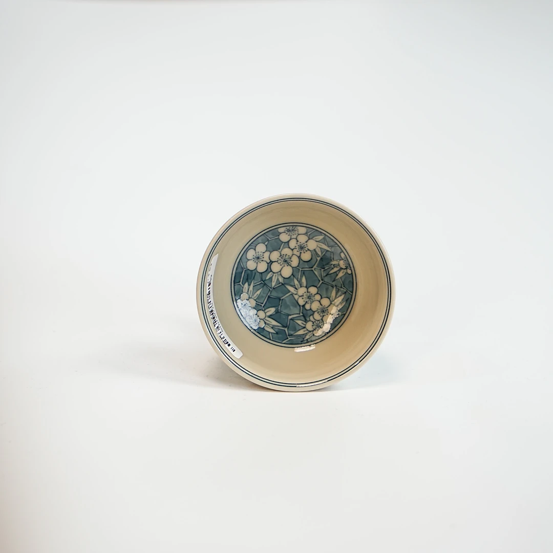 红丰窑 神秘2号釉冰梅高脚杯 mlhfy0775