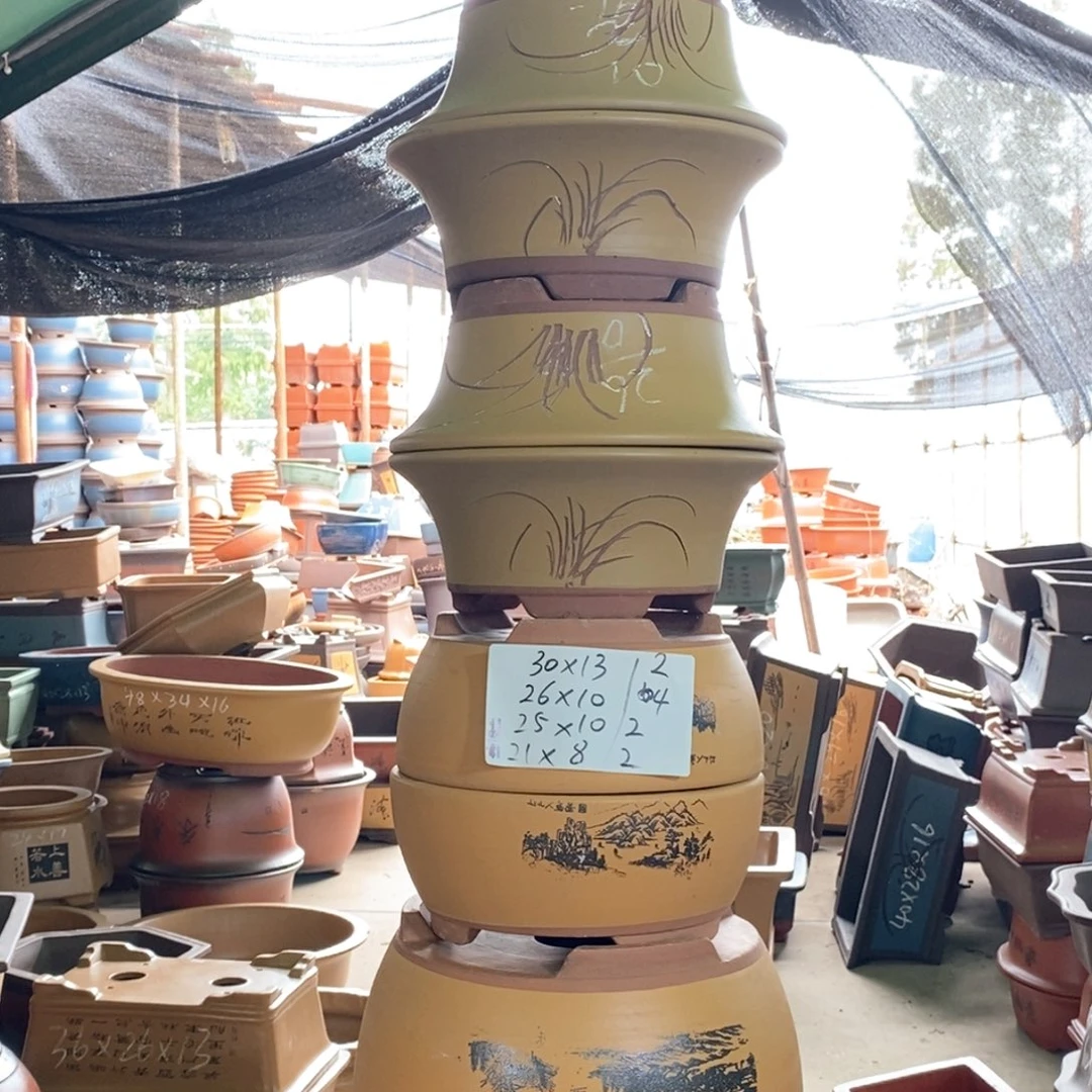 紫砂花盆紫砂紫砂