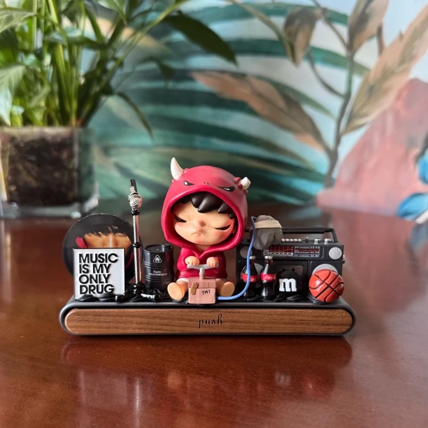 正版娃娃手工奶油胶车载创意停车牌